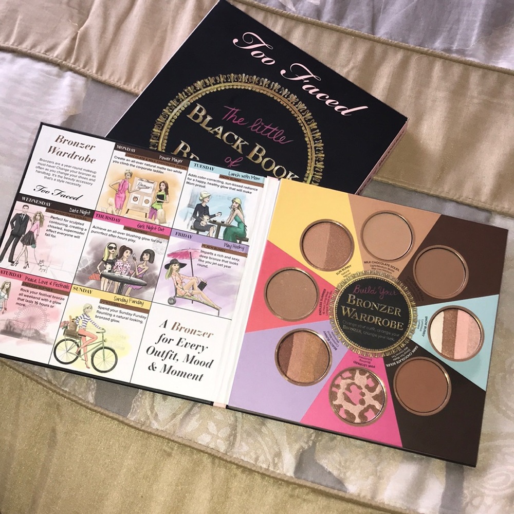 Too faced the little black book of bronzers
